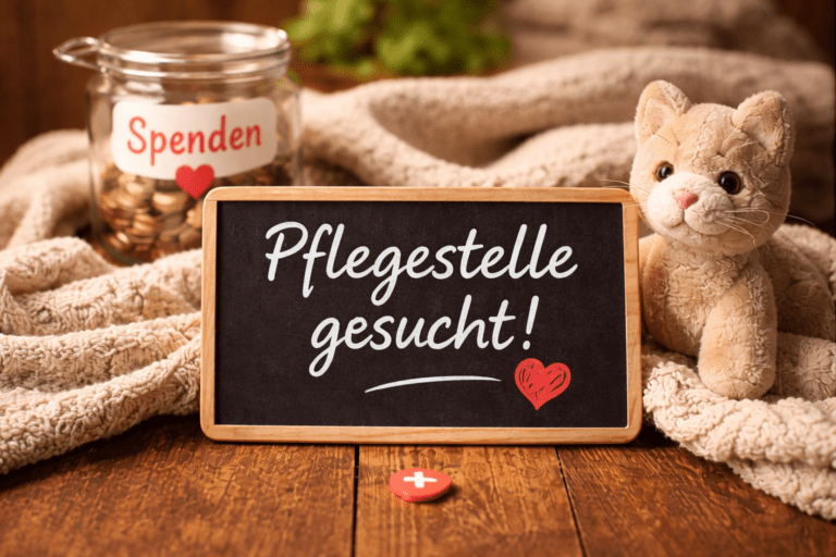 Pflegeplätze für Katzen gesucht 😺
